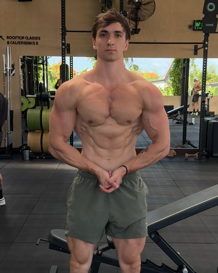 Oliver training in Bali